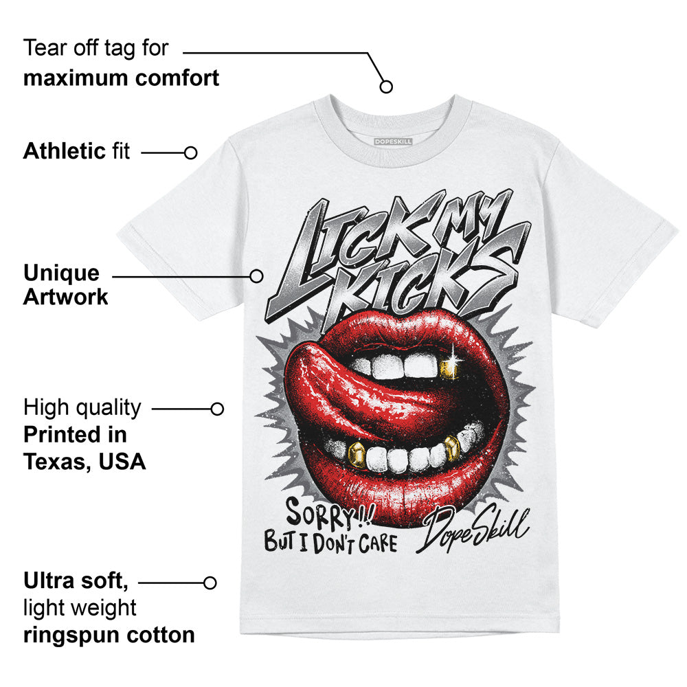 Wet Cement 4s superstreetwear T-Shirt Lick My Kicks Graphic