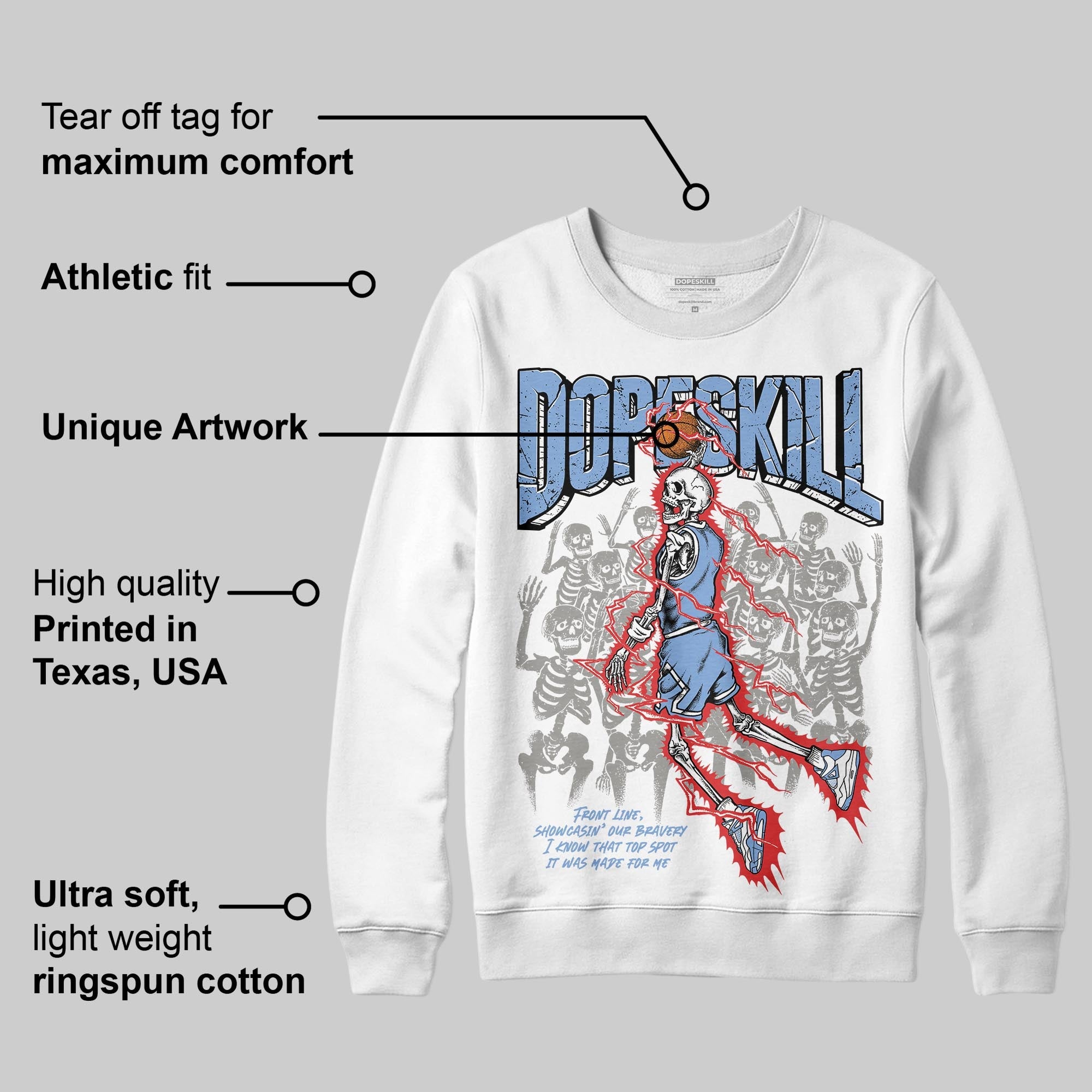 Forget Me Not 4s superstreetwear Sweatshirt Thunder Dunk Graphic