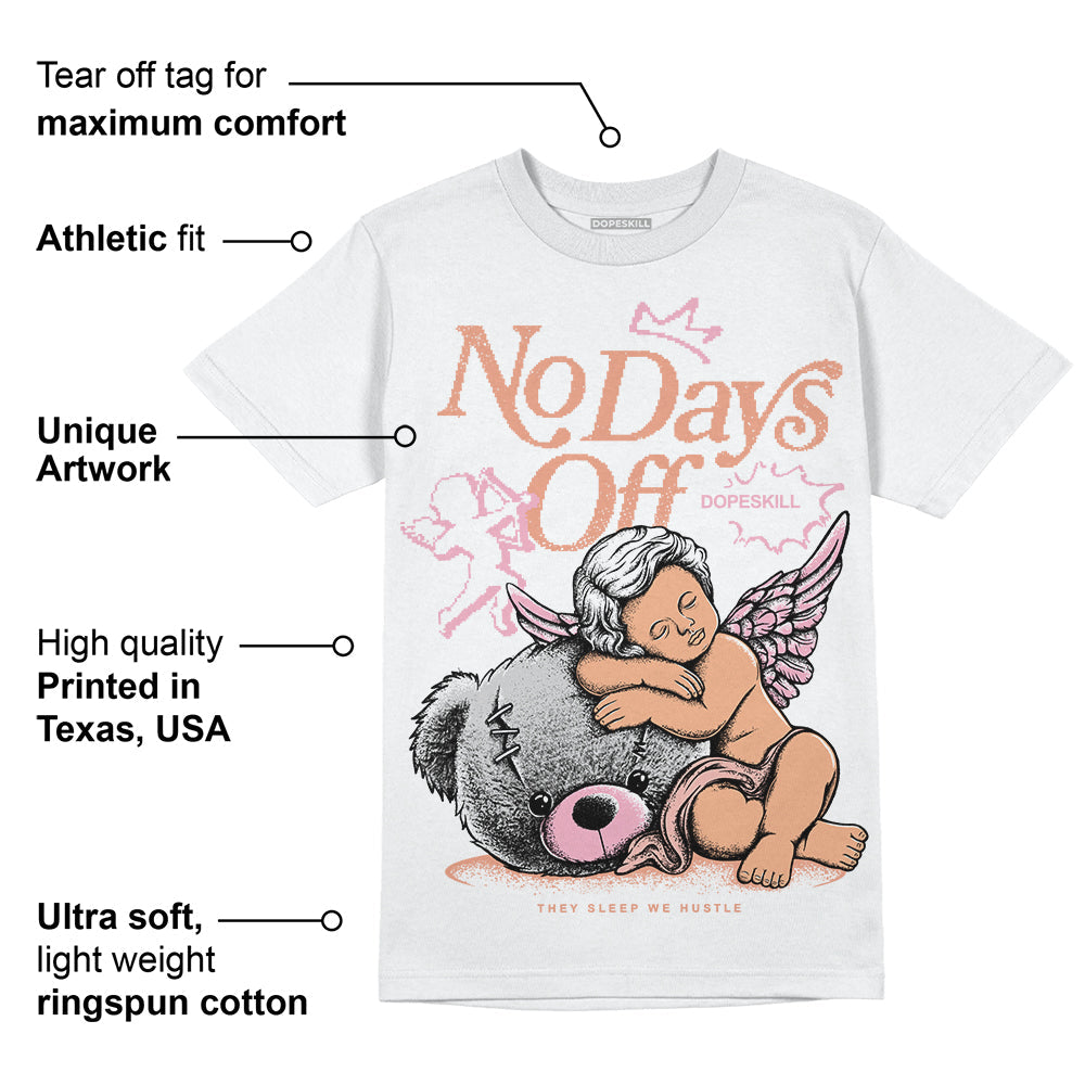 Legend Pink 11s superstreetwear T-Shirt New No Days Off Graphic