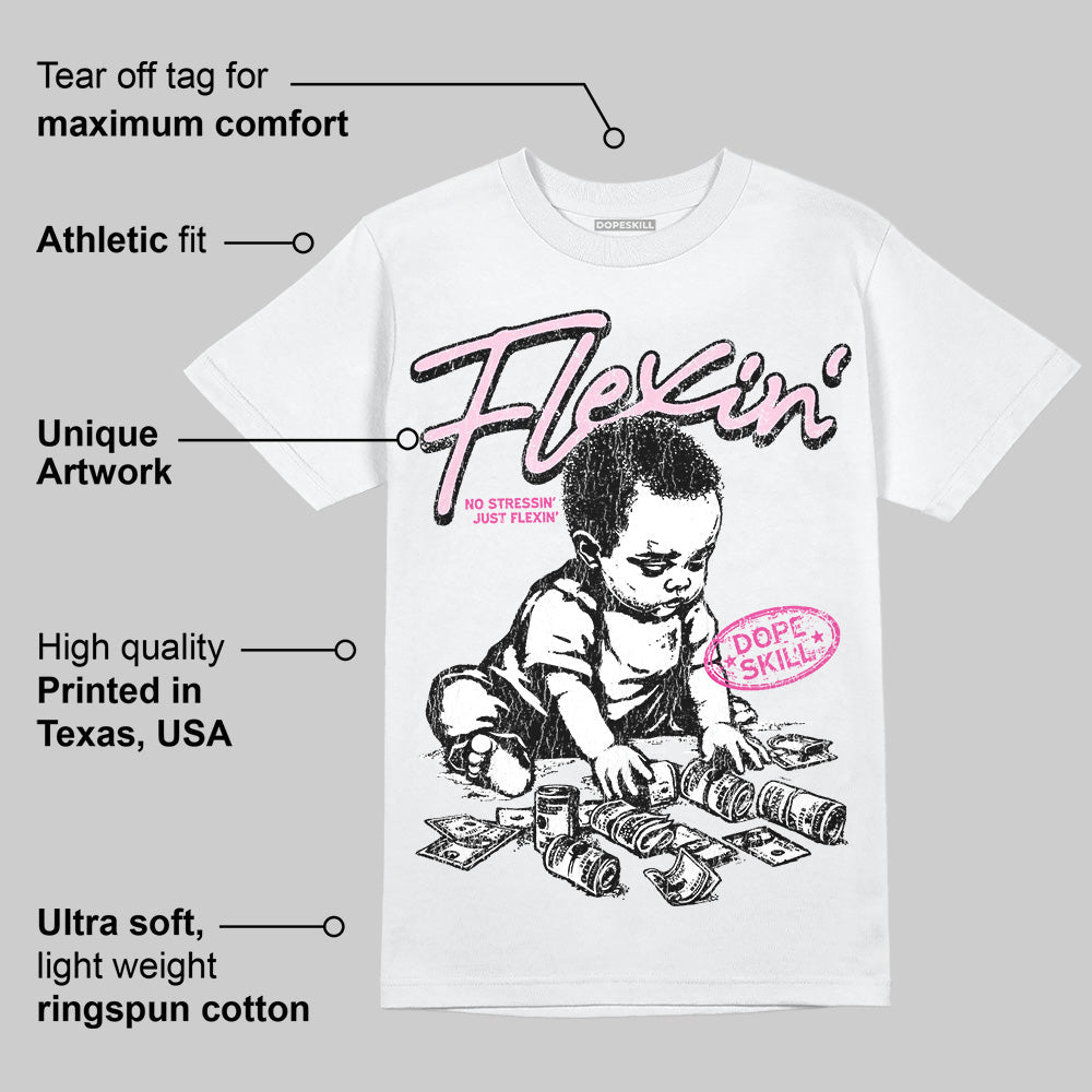 Triple Pink Dunk superstreetwear T-Shirt Flexin' Graphic