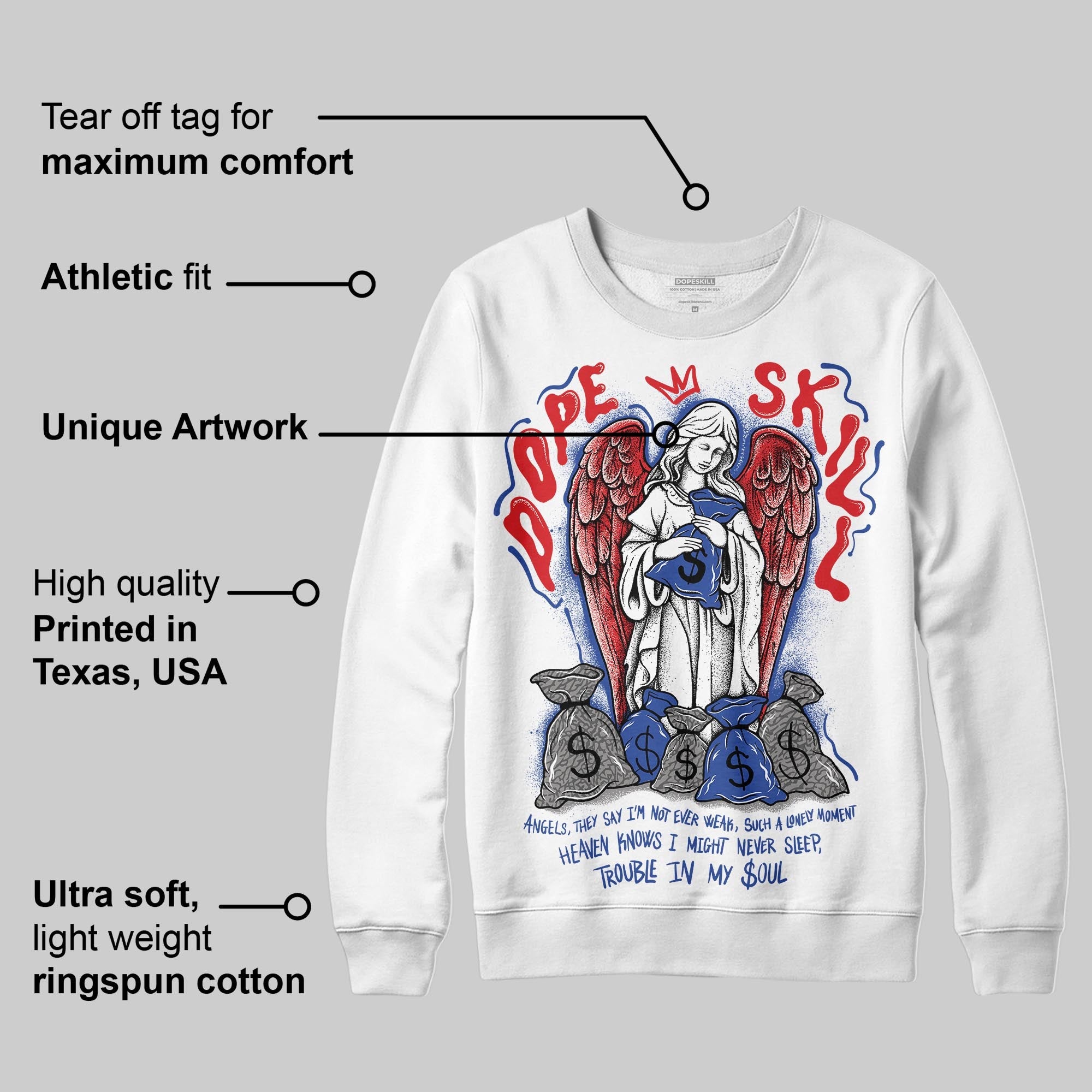 Seoul 2.0 3s superstreetwear Sweatshirt Angels Graphic