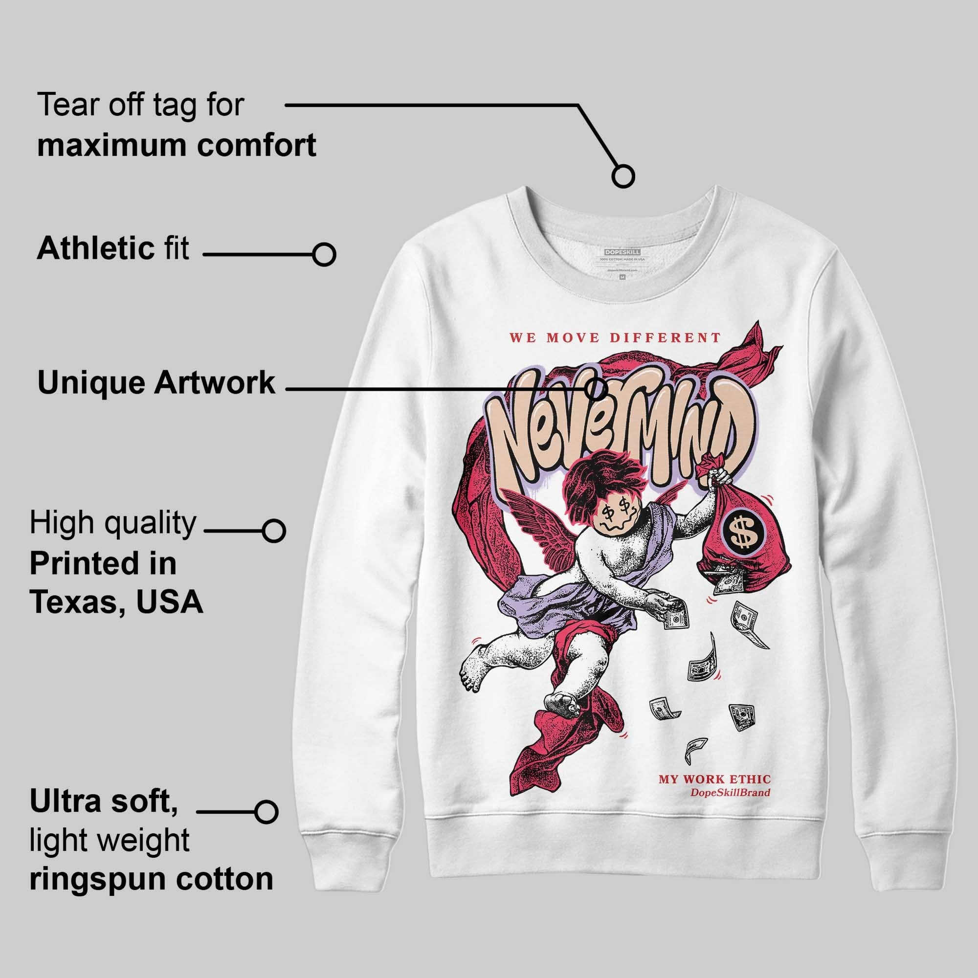 Peanut Butter Jelly 5s superstreetwear Sweatshirt Nevermind Graphic