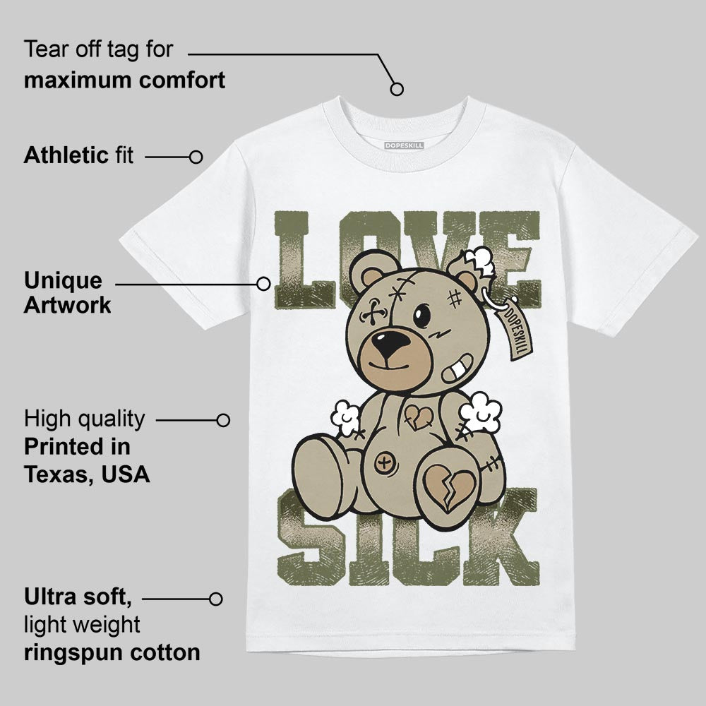 Olive Collection superstreetwear T-Shirt Love Sick Graphic