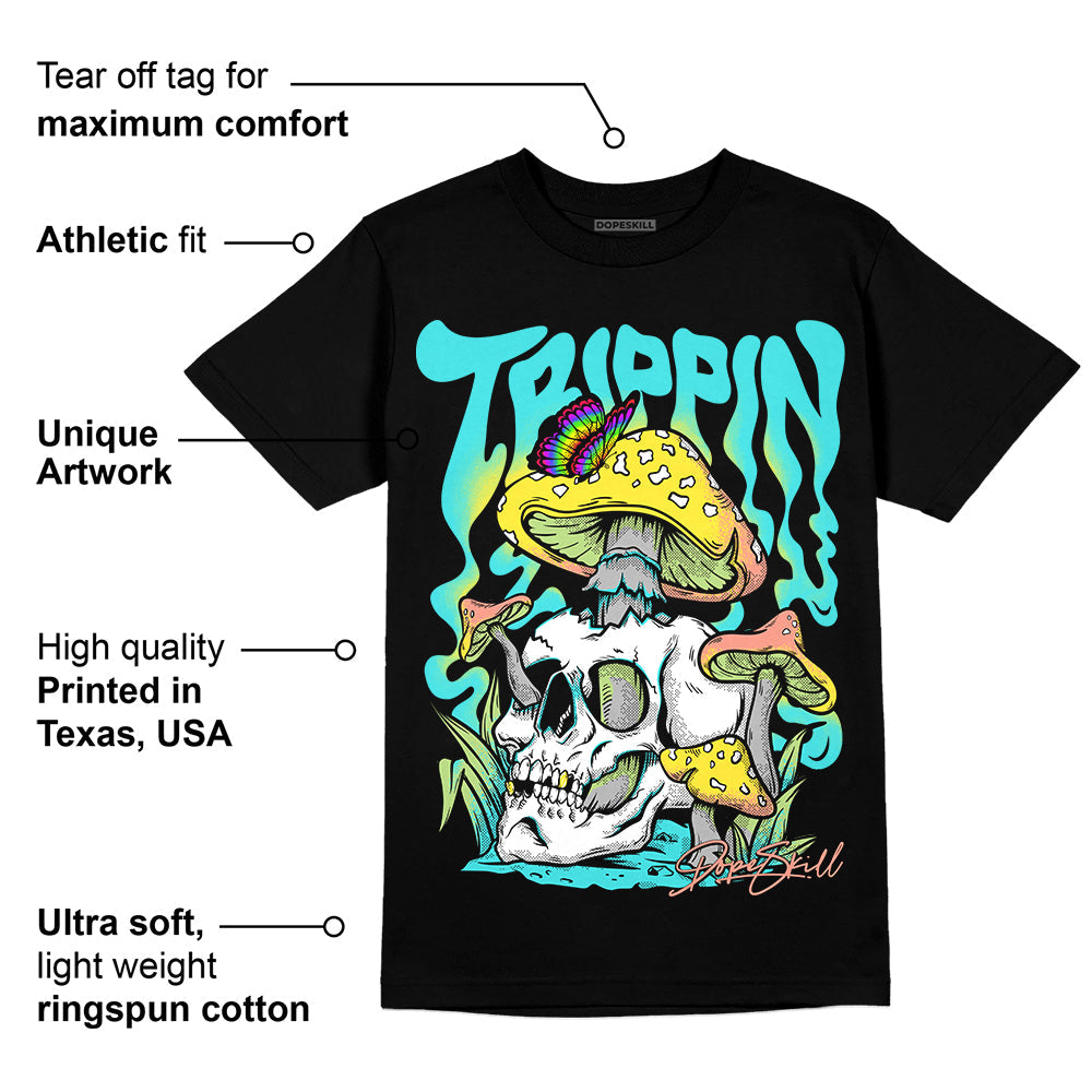 Cyan Burst 9060 superstreetwear T-Shirt Trippin Graphic