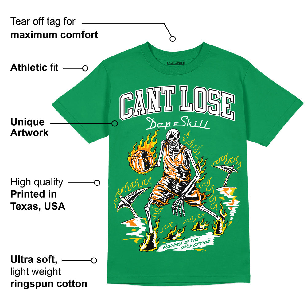 Lucky Green 5s superstreetwear Green T-shirt Cant Lose Graphic