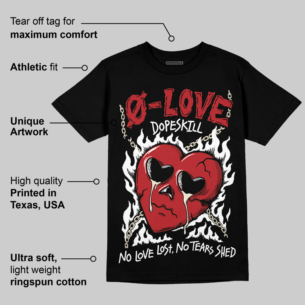 Black Toe Reimagined 1s superstreetwear T-Shirt Crying Heart Graphic
