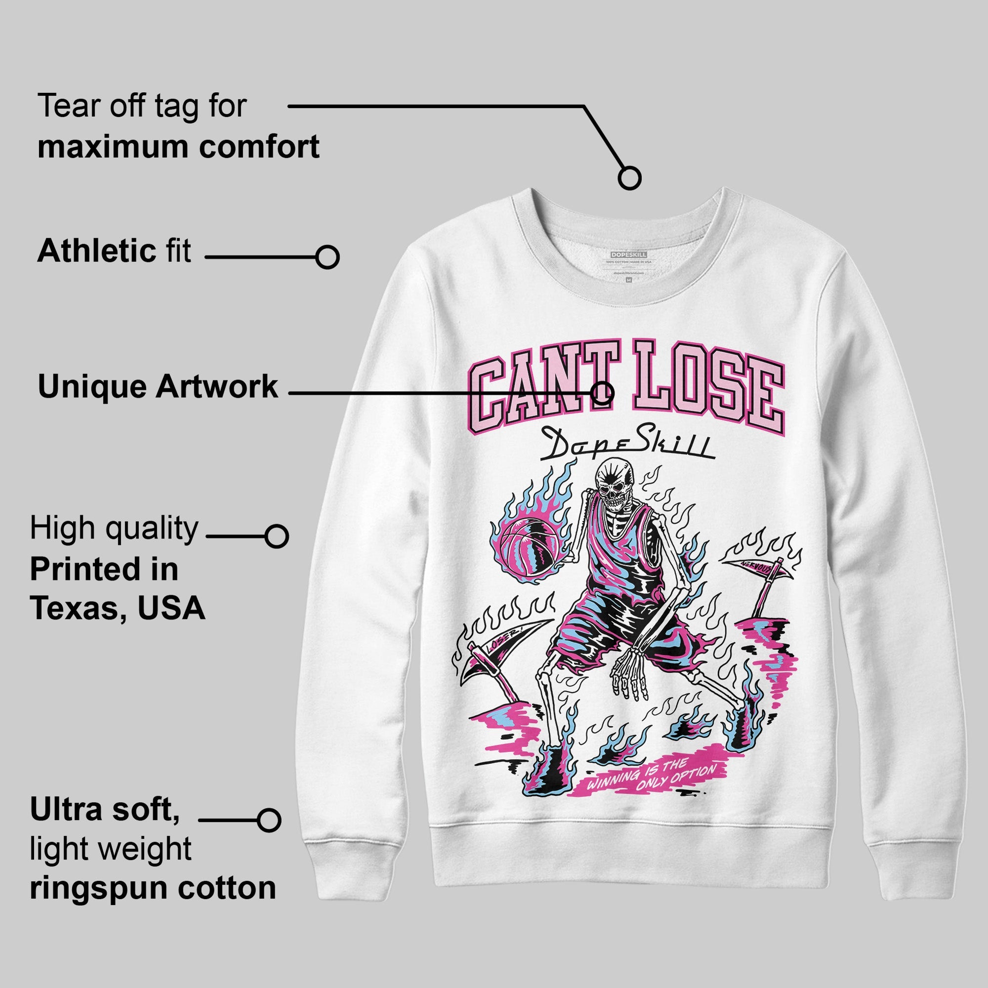 Doernbecher 6s superstreetwear Sweatshirt Cant Lose Graphic