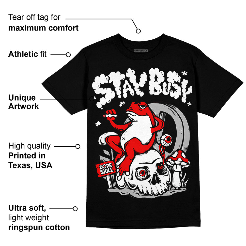 Black and White Collection superstreetwear T-Shirt Stay Busy Graphic