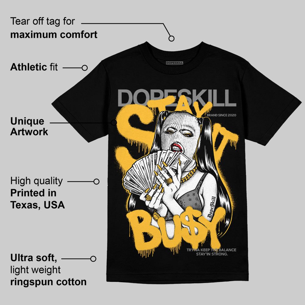 9060 Varsity Gold superstreetwear T-Shirt Stay It Busy Graphic