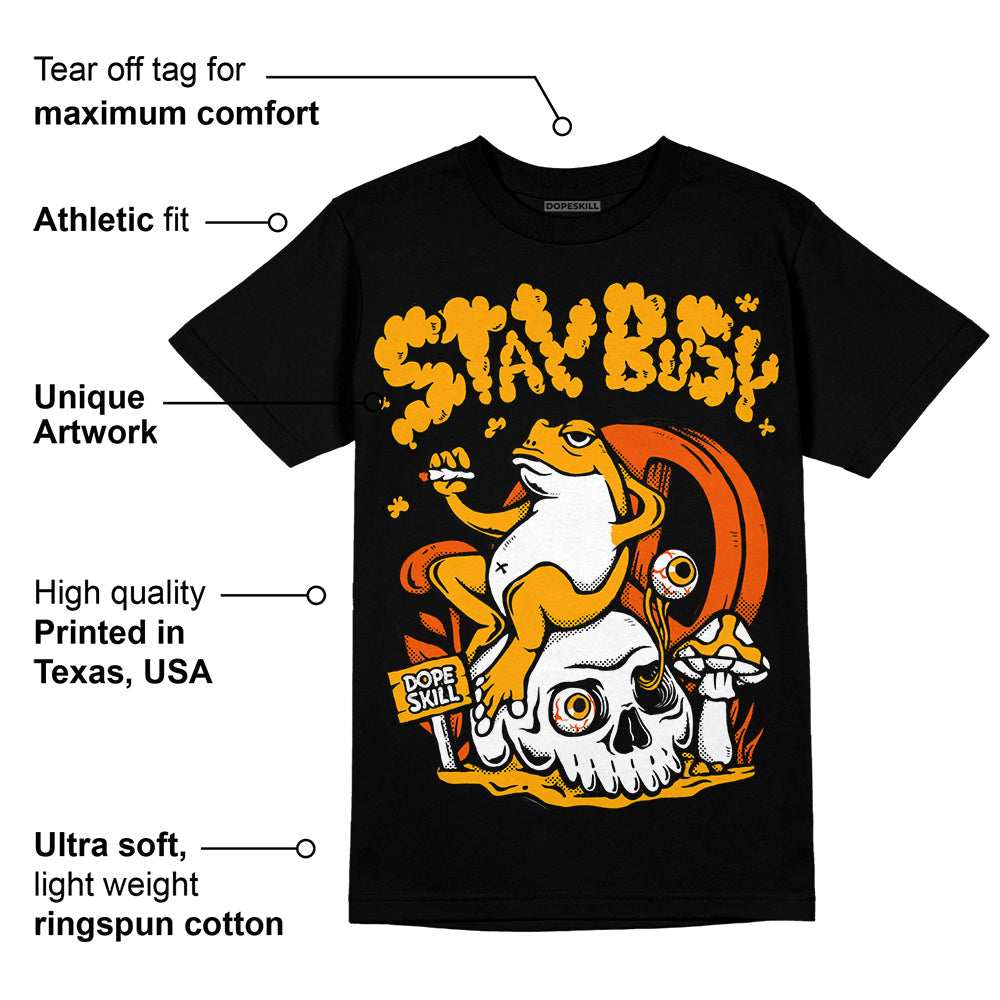 Black Taxi 12s superstreetwear T-Shirt Stay Busy Graphic