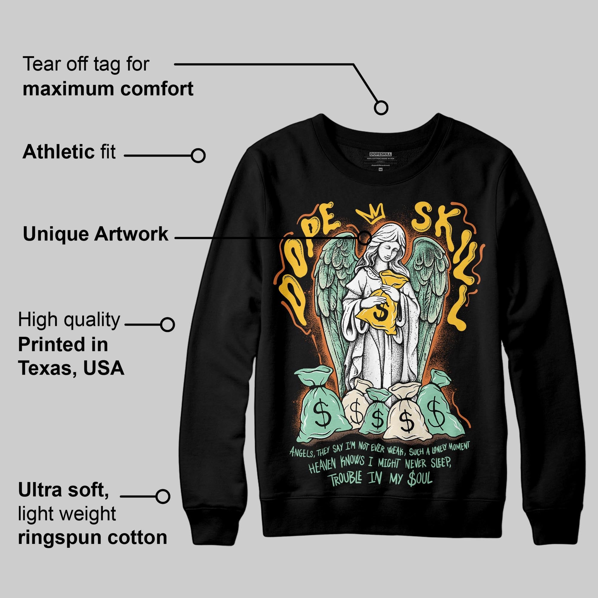 SB Dunk ¡°Rodeo¡± superstreetwear Sweatshirt Angels Graphic