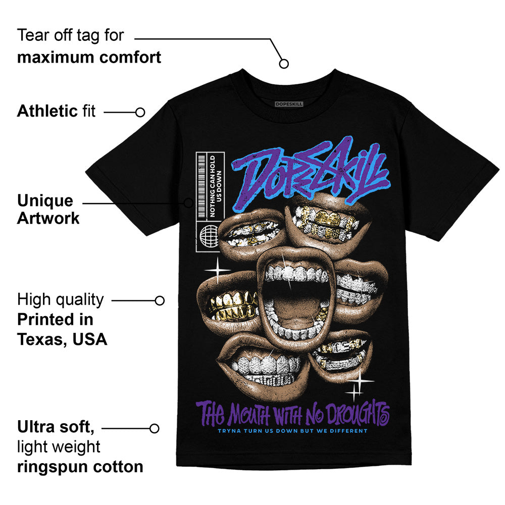 PURPLE Collection superstreetwear T-Shirt The Mouth With No Droughts Graphic