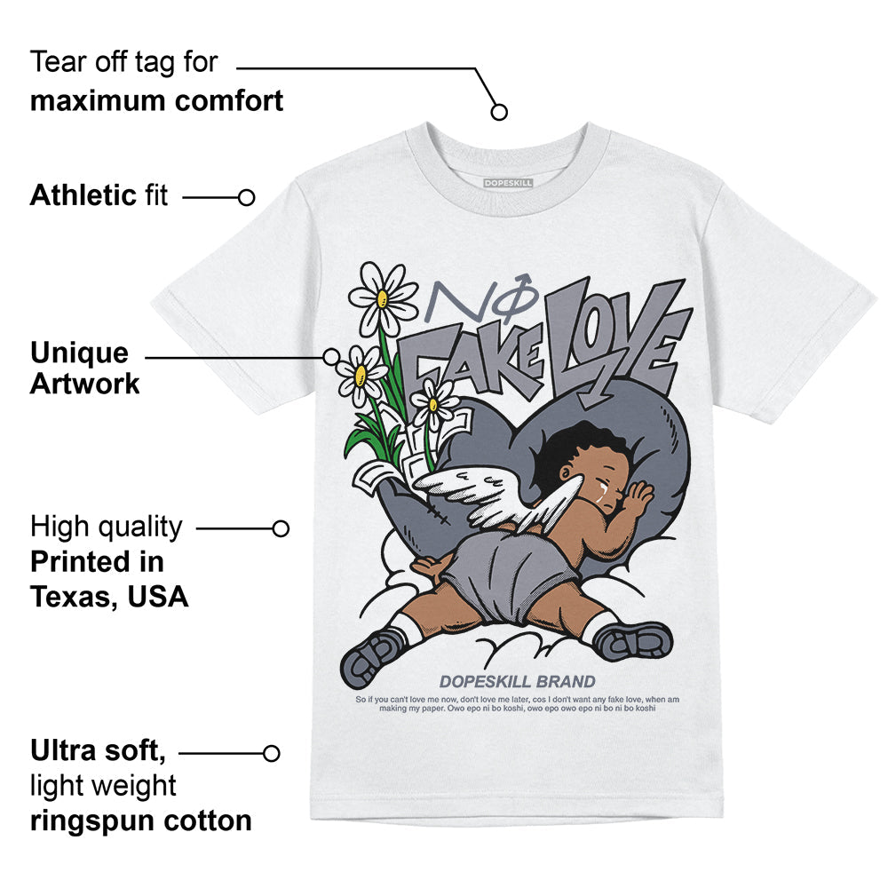 Stealth 14s superstreetwear T-Shirt No Fake Love Graphic