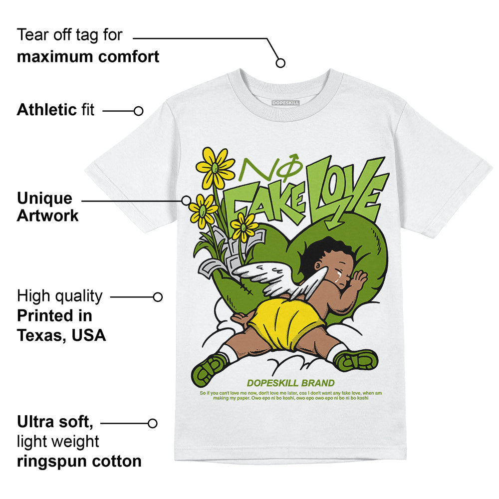 Dunk 'Chlorophyll' superstreetwear T-Shirt No Fake Love Graphic