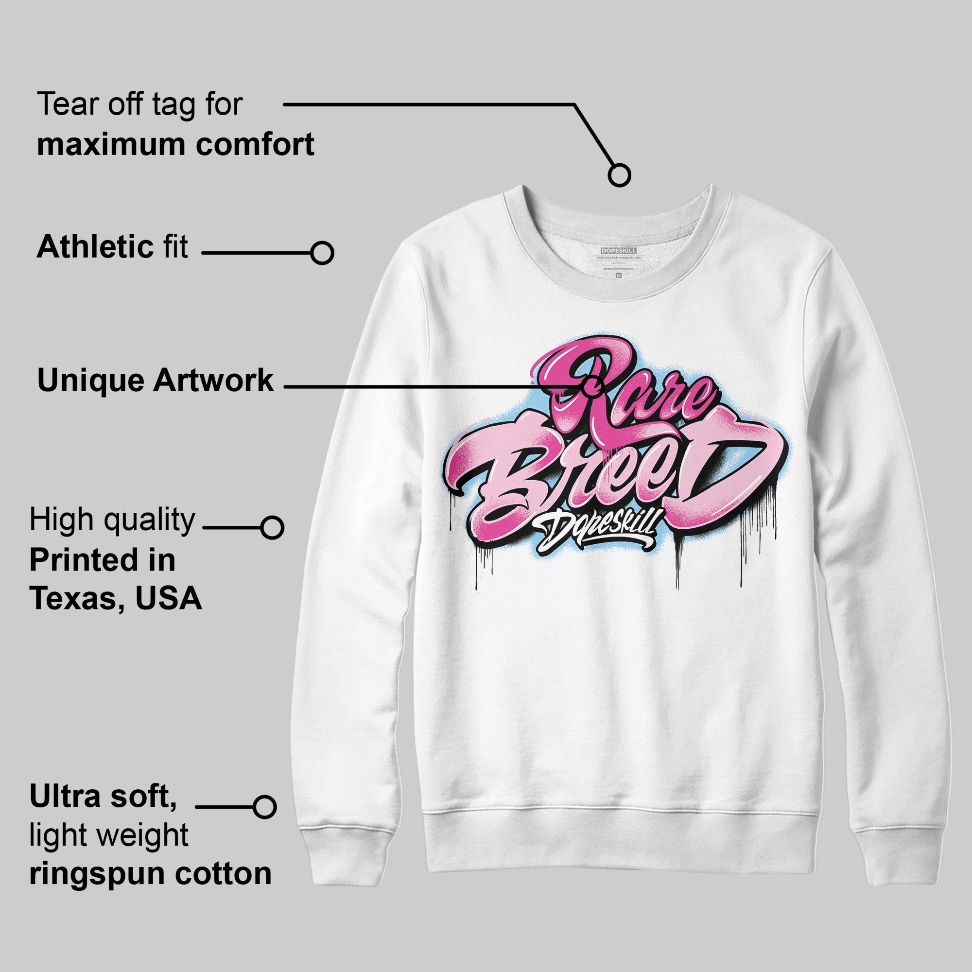 Doernbecher 6s superstreetwear Sweatshirt Rare Breed Type Graphic