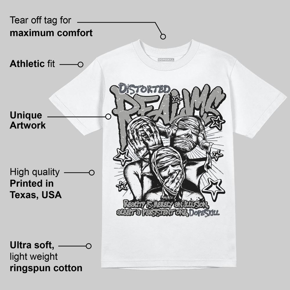 Cool Grey 11s superstreetwear T-Shirt Distorted Realms Graphic