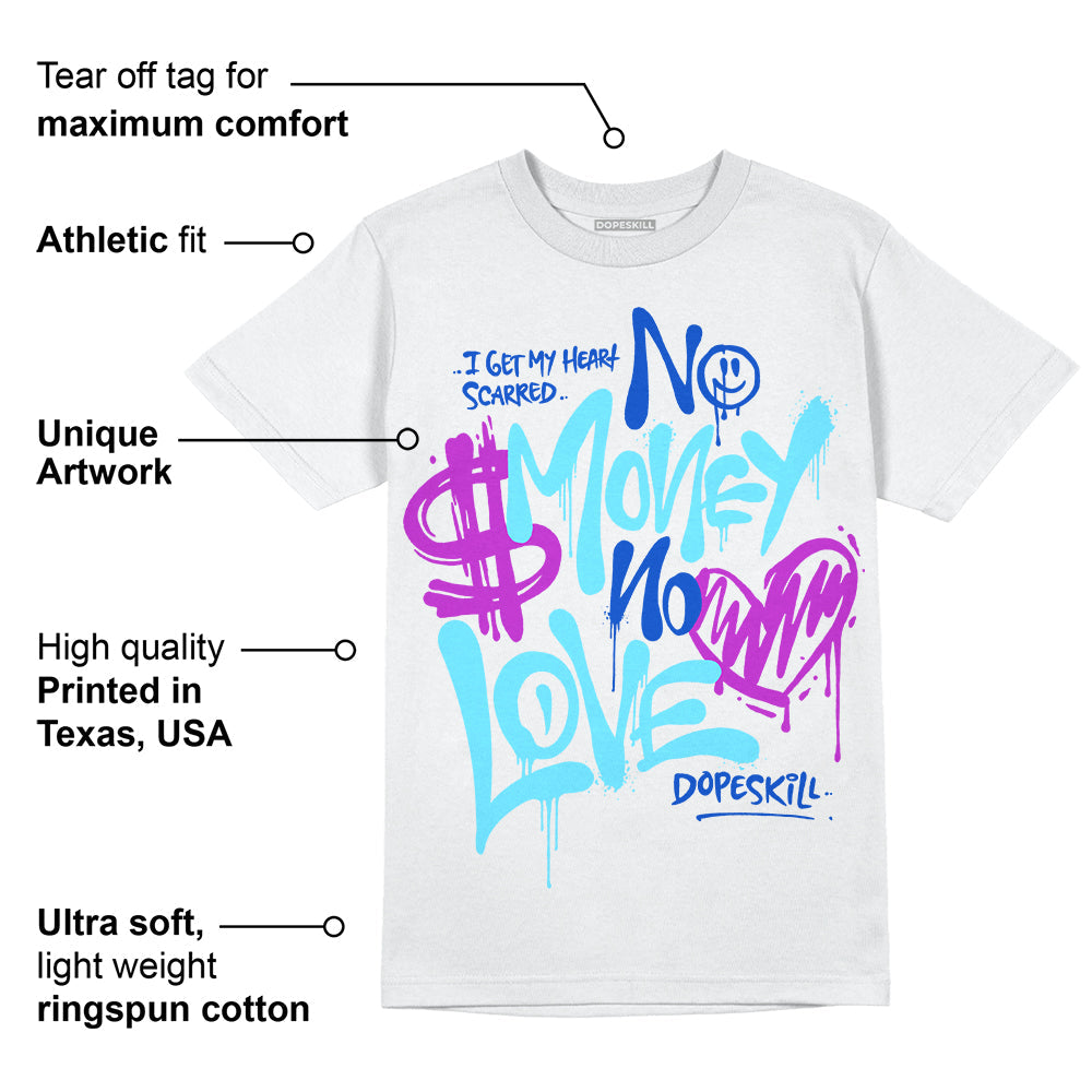 SB Dunk Argon superstreetwear T-Shirt No Money No Love Typo Graphic