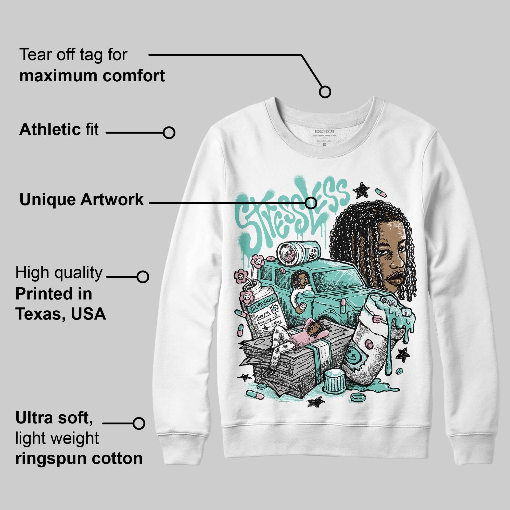Igloo 11s superstreetwear Sweatshirt Stressless Graphic