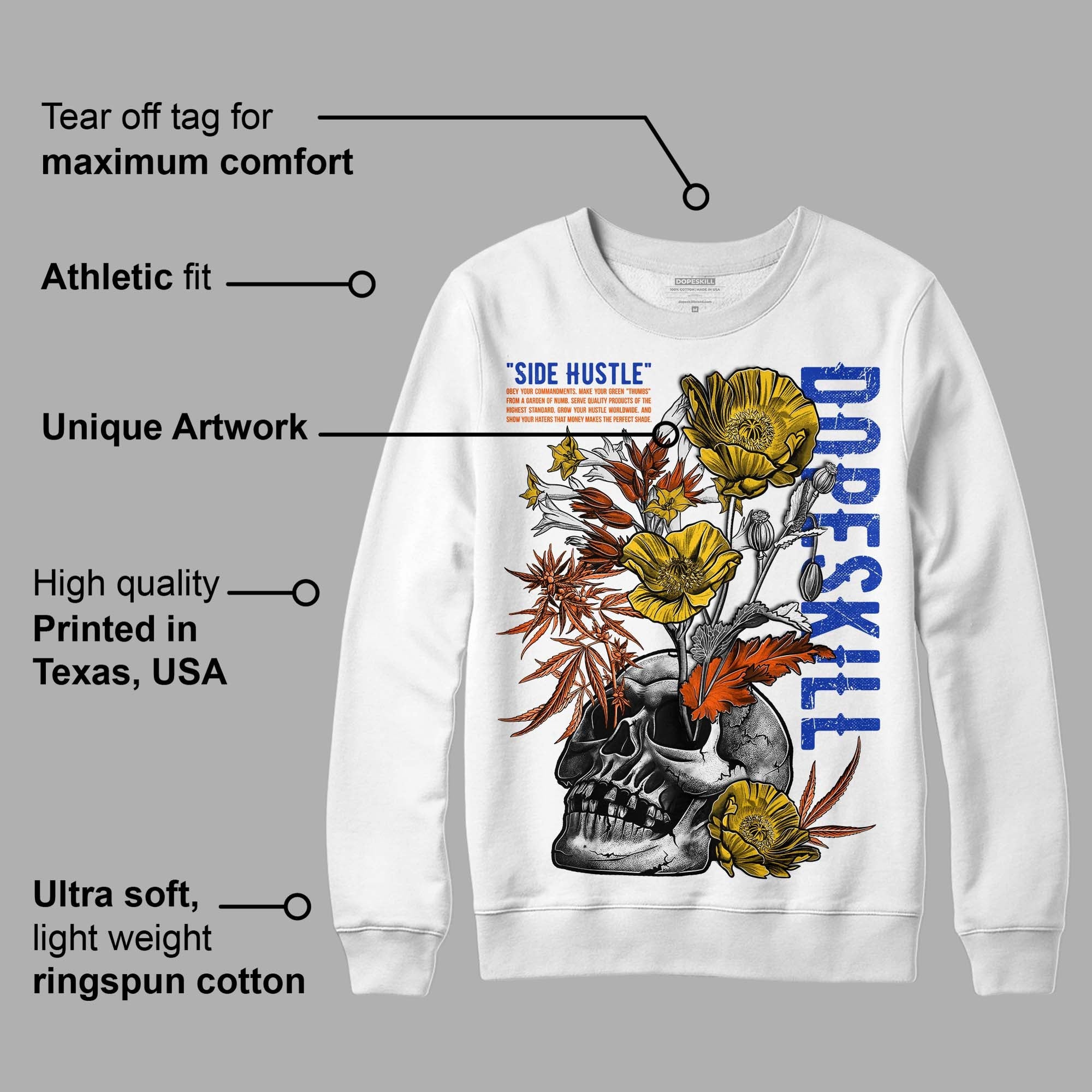 Dunk Low Futura Orange Blaze superstreetwear Sweatshirt Side Hustle Graphic