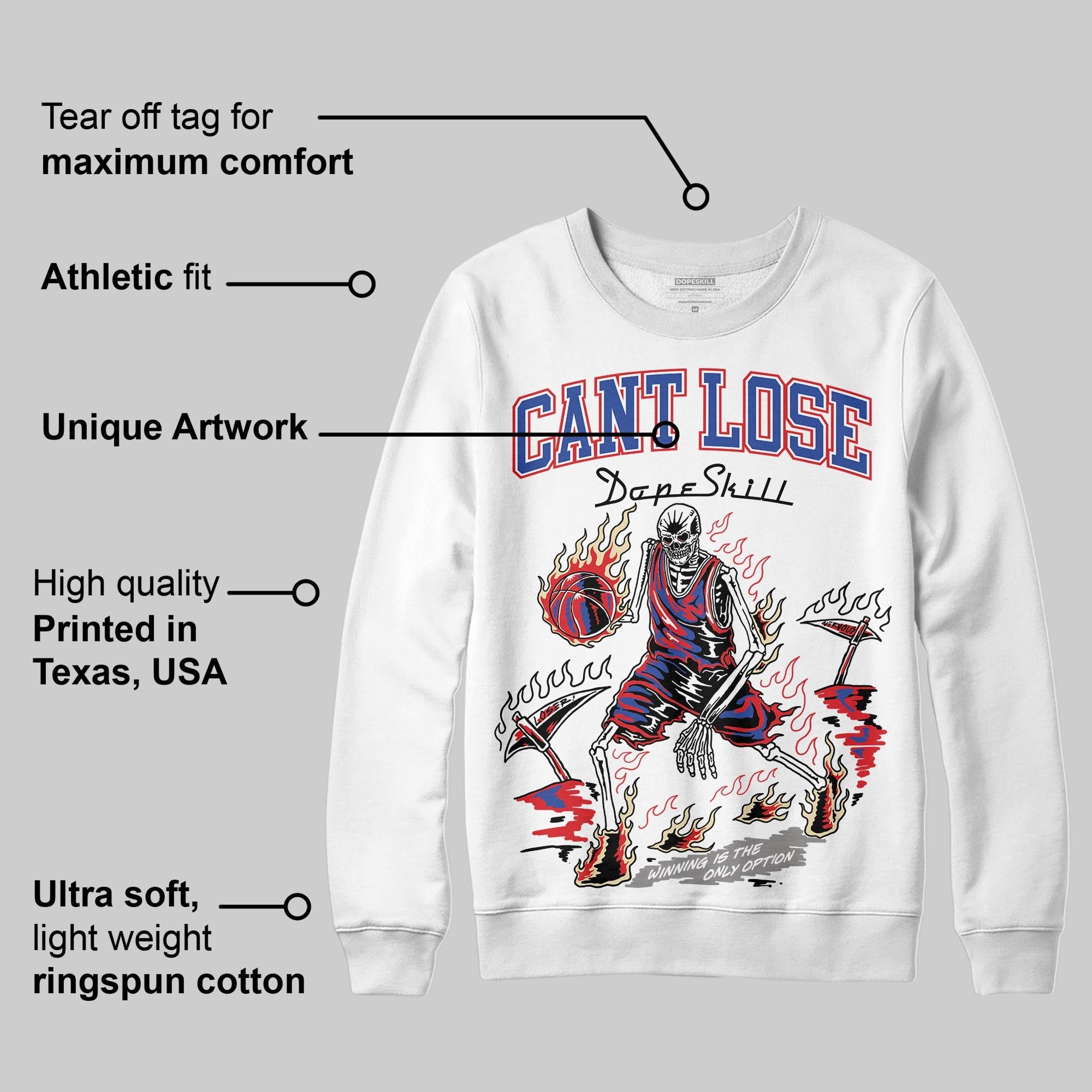 Seoul 2.0 3s superstreetwear Sweatshirt Cant Lose Graphic