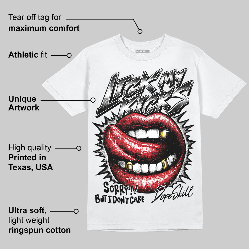 Bred 11s superstreetwear T-Shirt Lick My Kicks Graphic