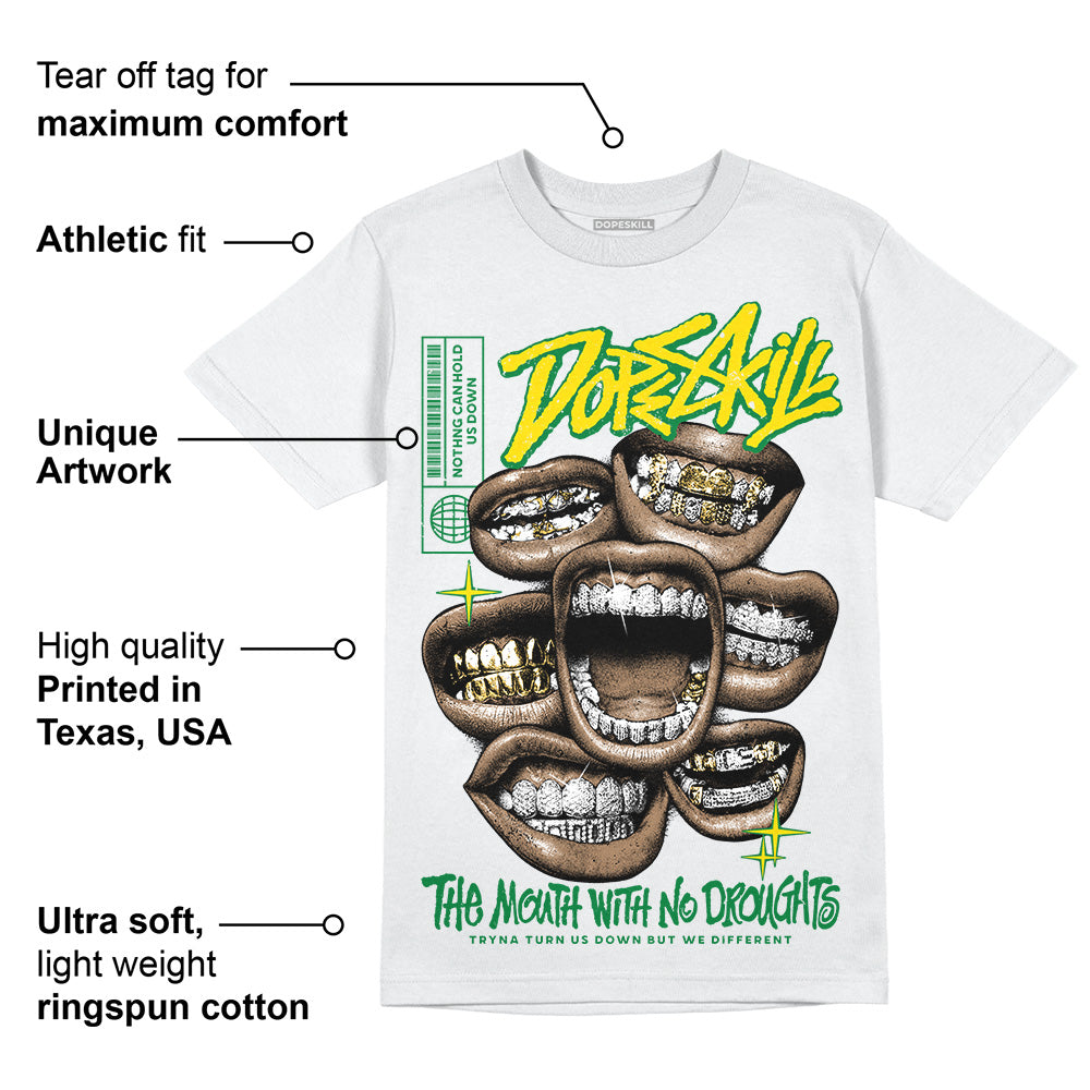 Dunk Reverse Brazil superstreetwear T-Shirt The Mouth With No Droughts Graphic