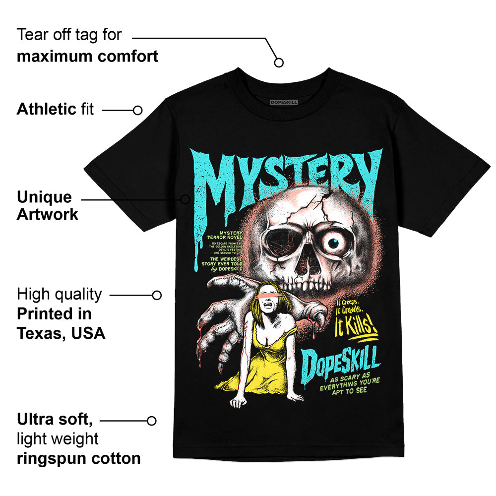 Cyan Burst 9060 superstreetwear T-Shirt Mystery Ghostly Grasp Graphic