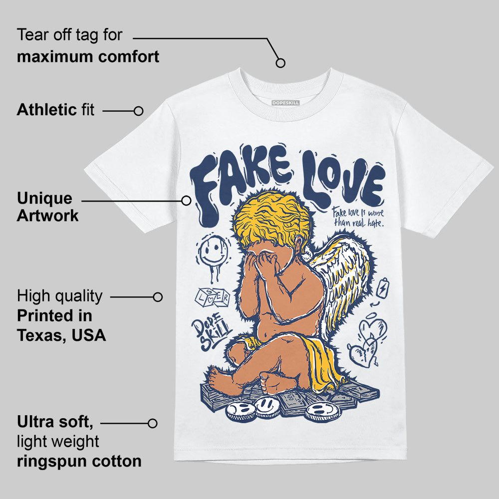 Retro Dunk From Above 4s superstreetwear T-Shirt False Love Graphic