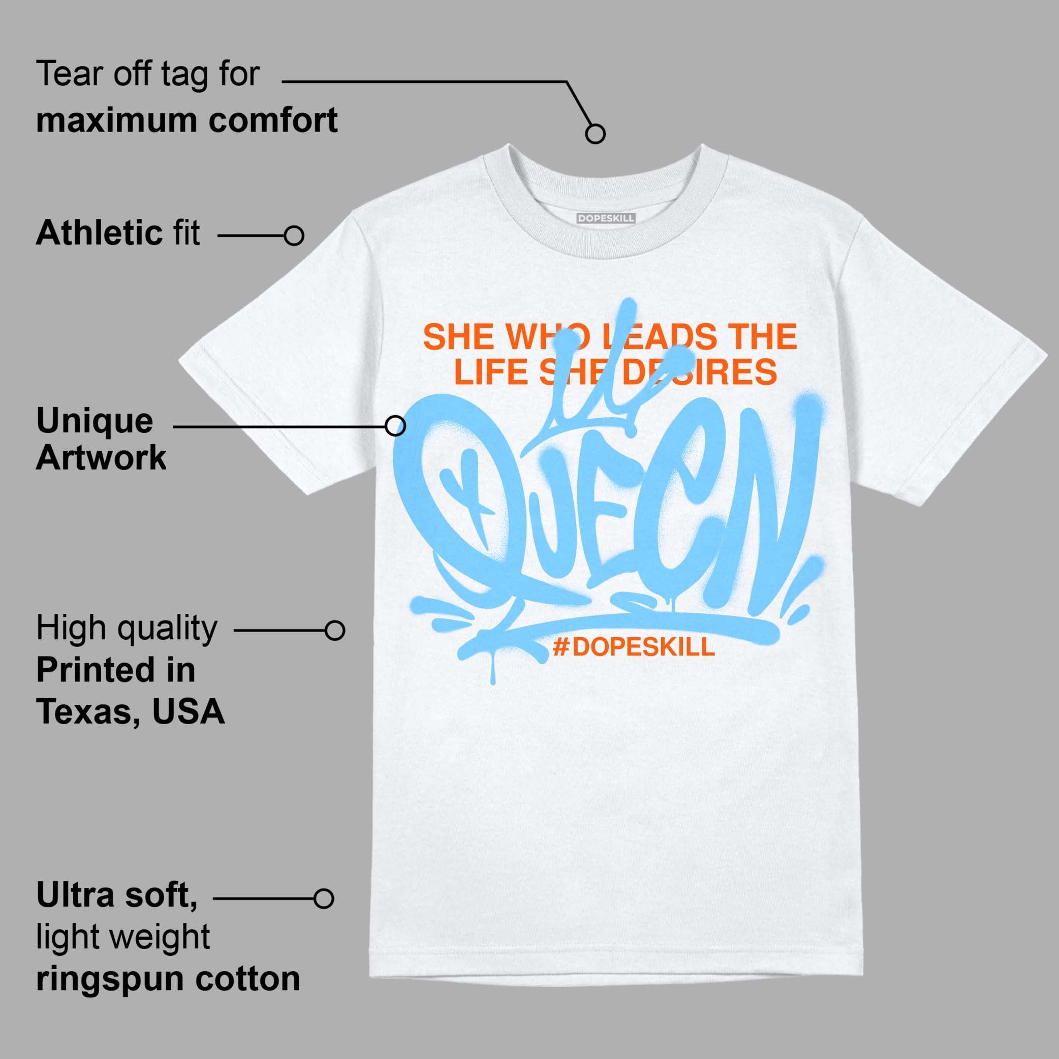 Dunk Low Futura University Blue superstreetwear T-Shirt Queen Graphic