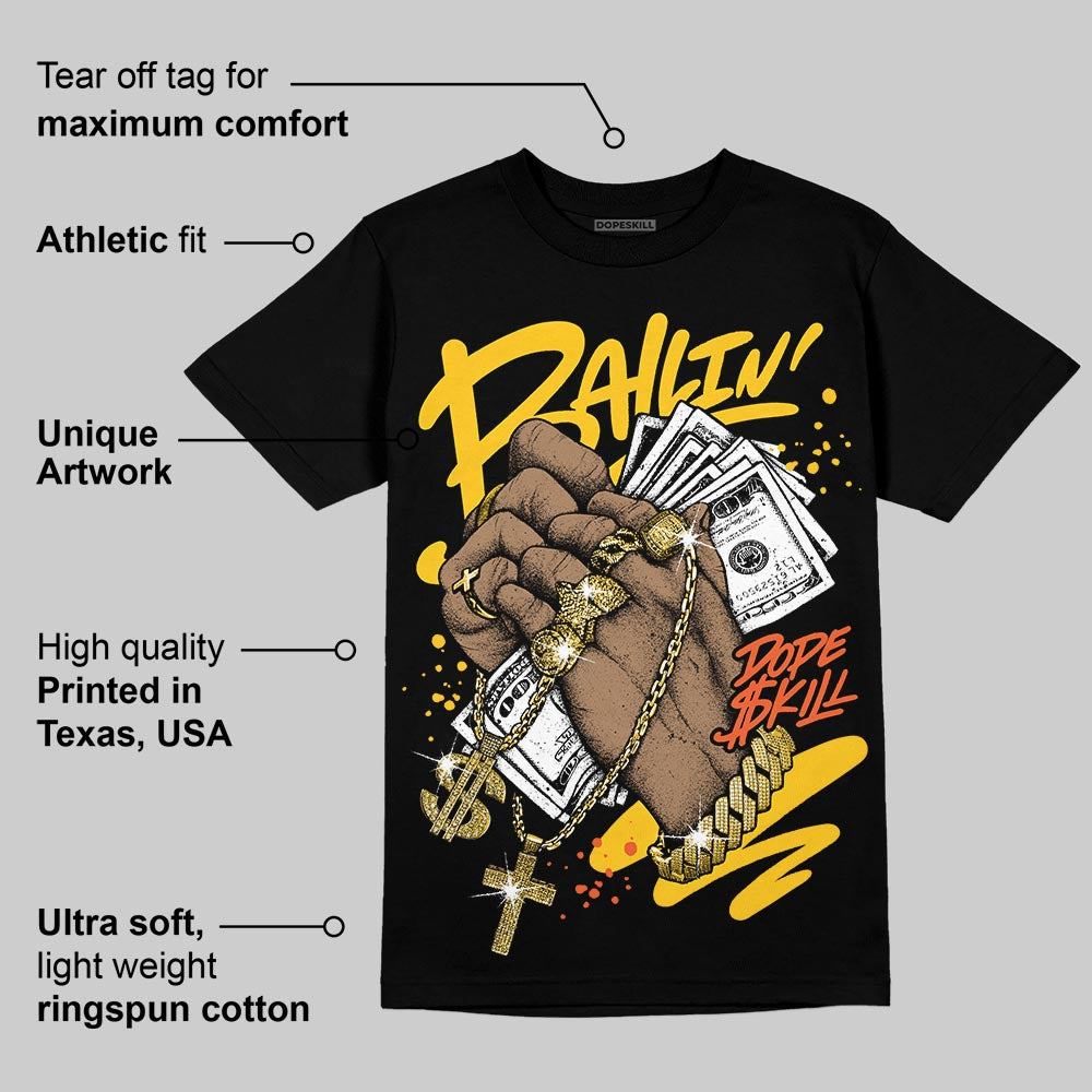 Yellow Collection superstreetwear T-Shirt Always Ballin' Graphic
