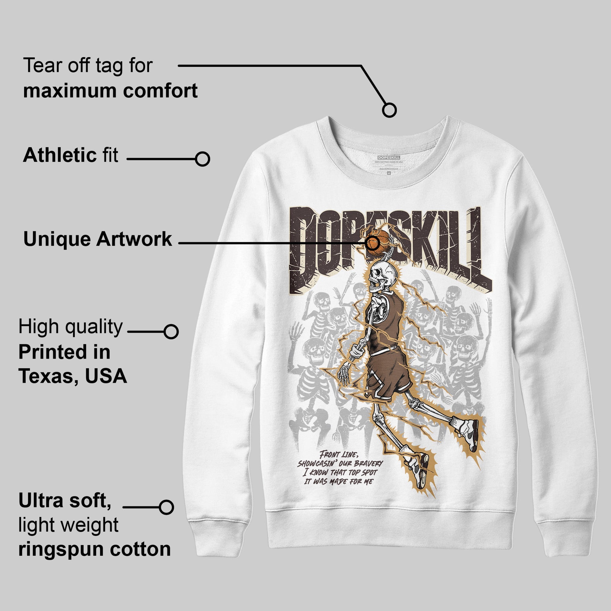 Earth 5s superstreetwear Sweatshirt Thunder Dunk Graphic