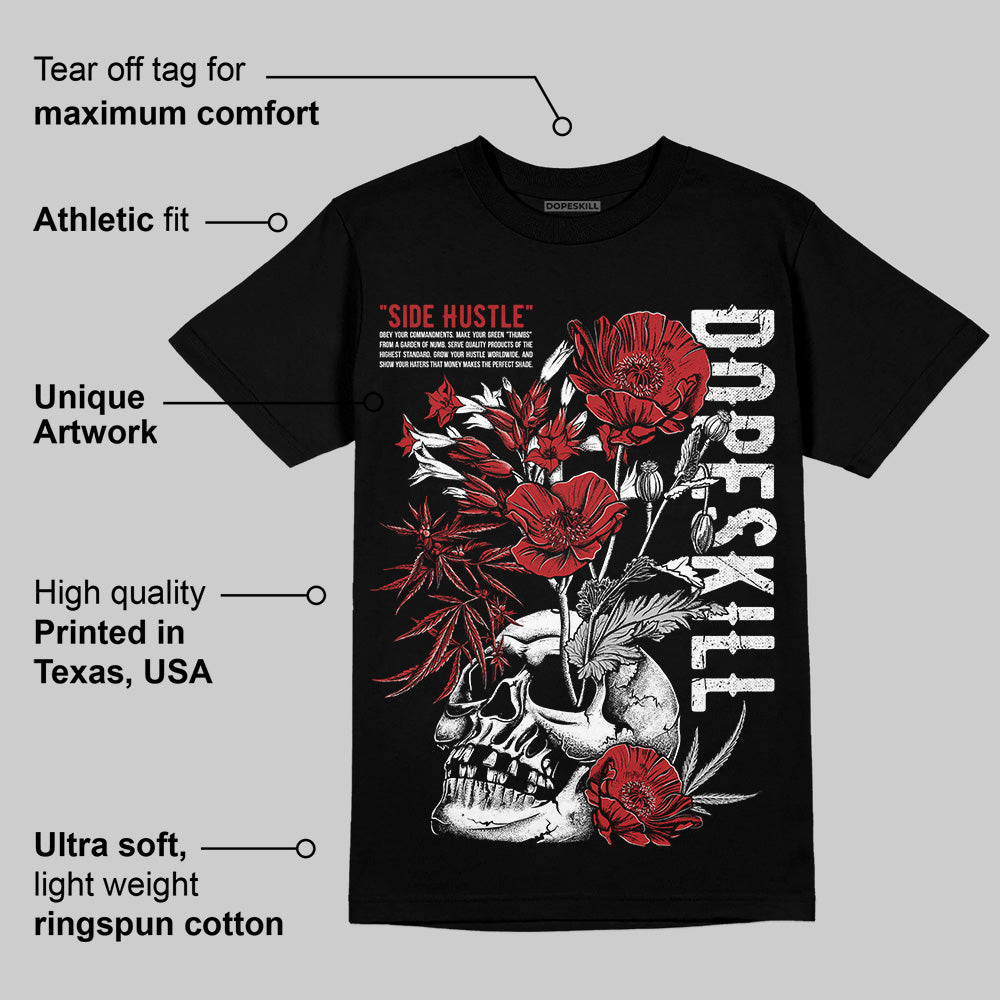 Flu Game 12s superstreetwear T-Shirt Side Hustle Graphic