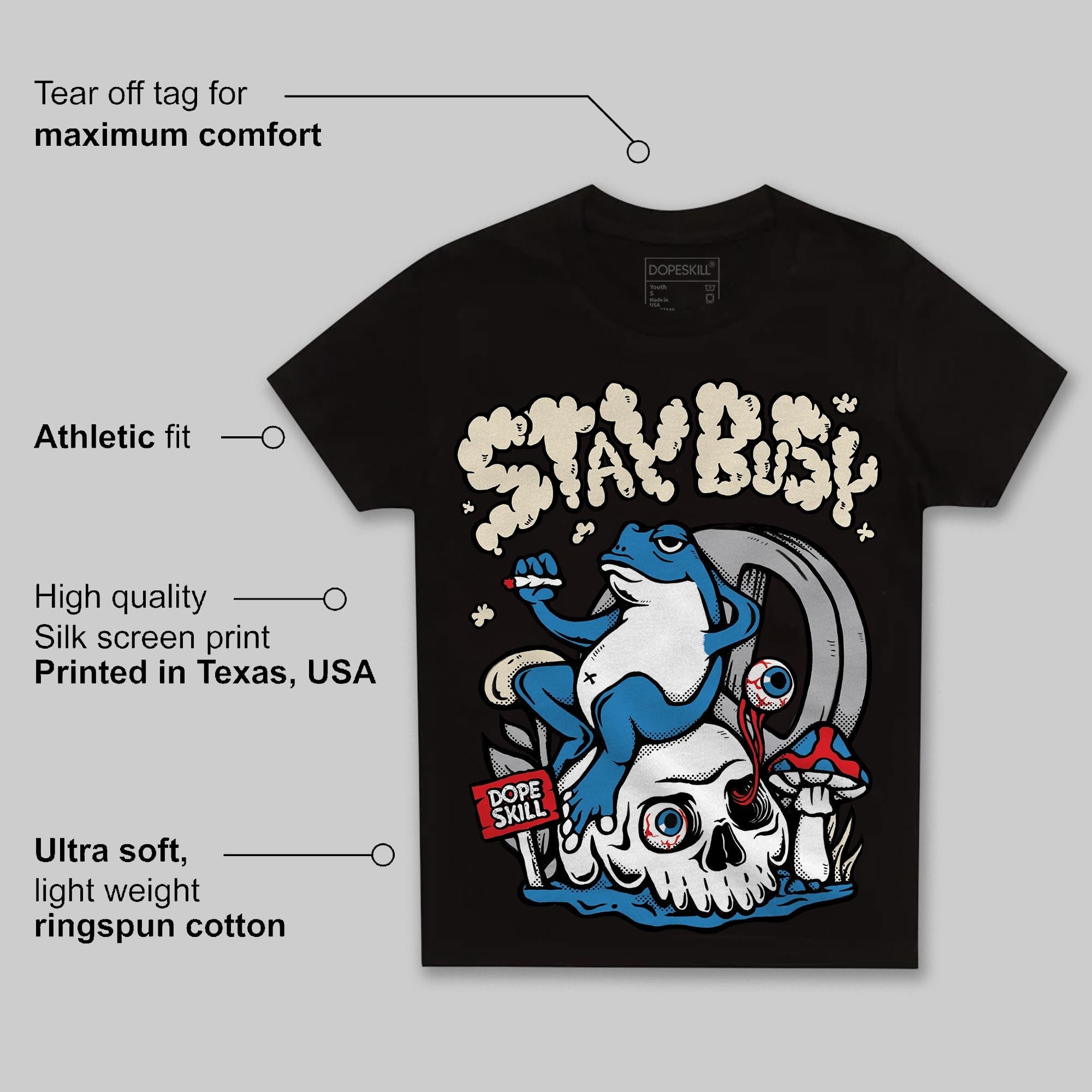 Rare Air 3s superstreetwear Toddler Kids T-shirt Stay Busy Graphic