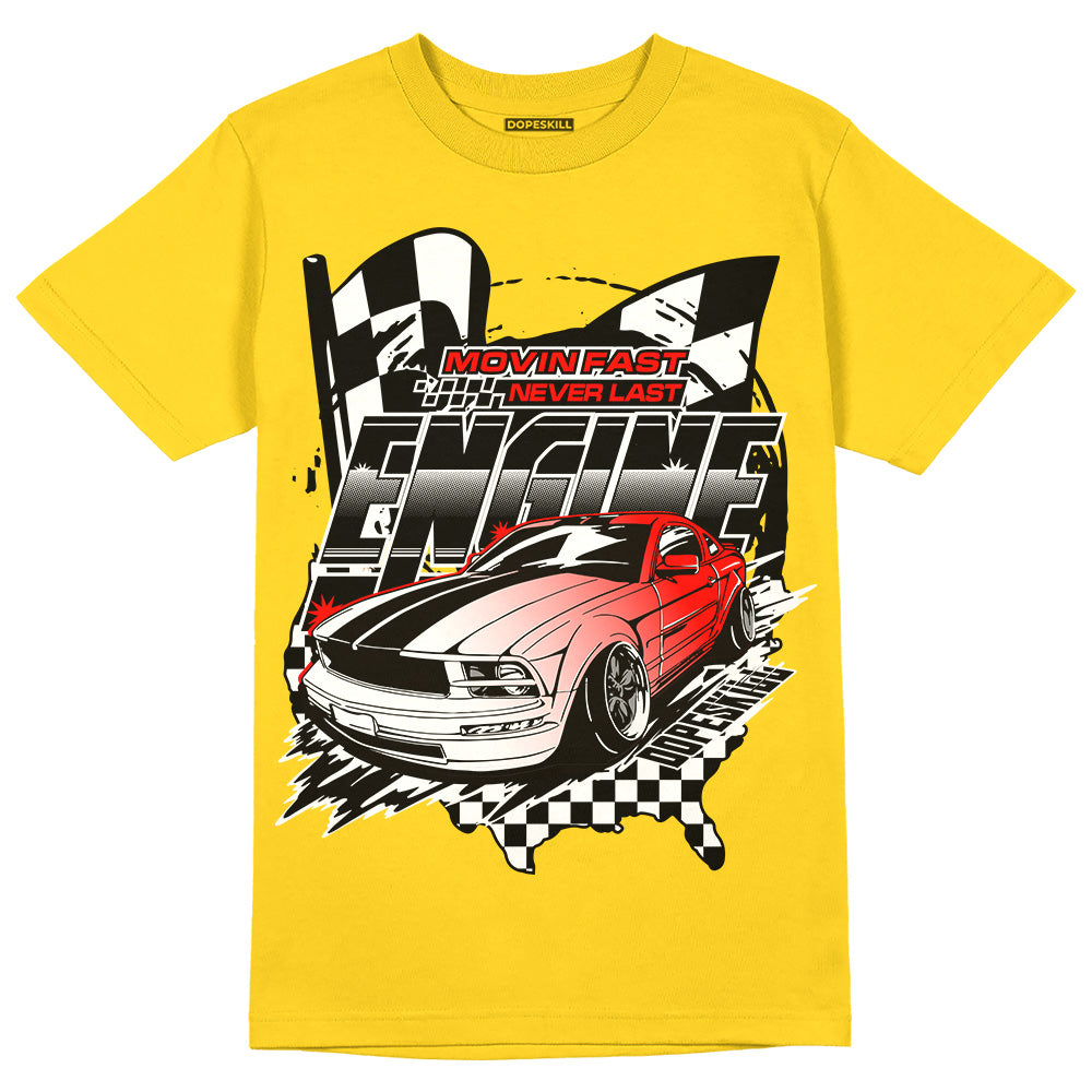 Yellow Ochre 6s superstreetwear Yellow T-shirt ENGINE Tshirt Graphic