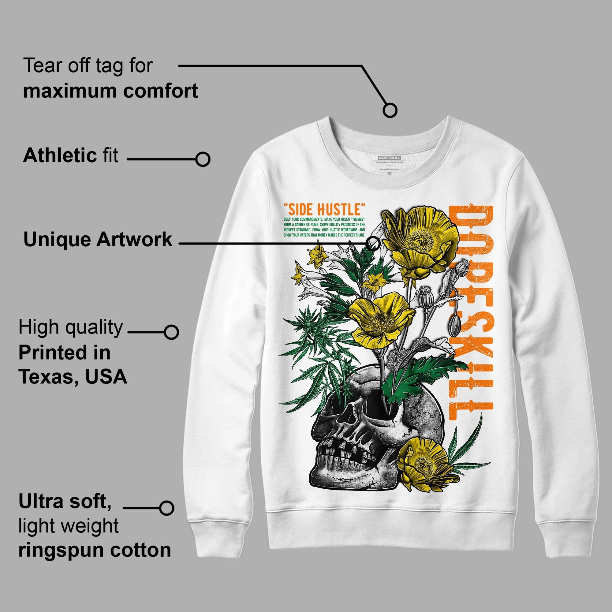 Dunk Low Reverse Brazil superstreetwear Sweatshirt Side Hustle Graphic
