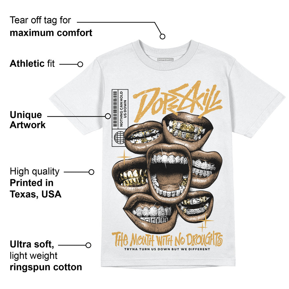 Gratitude 11s superstreetwear T-Shirt The Mouth With No Droughts Graphic