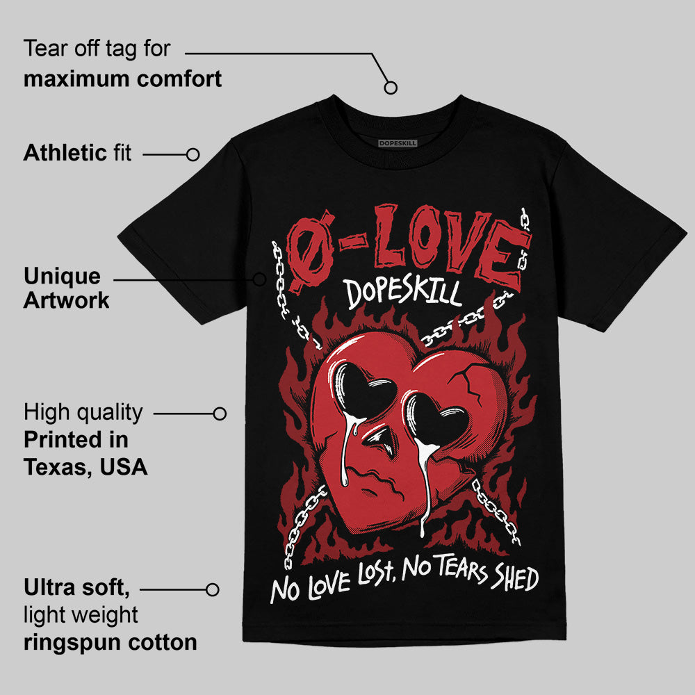 Flu Game 12s superstreetwear T-Shirt Crying Heart Graphic