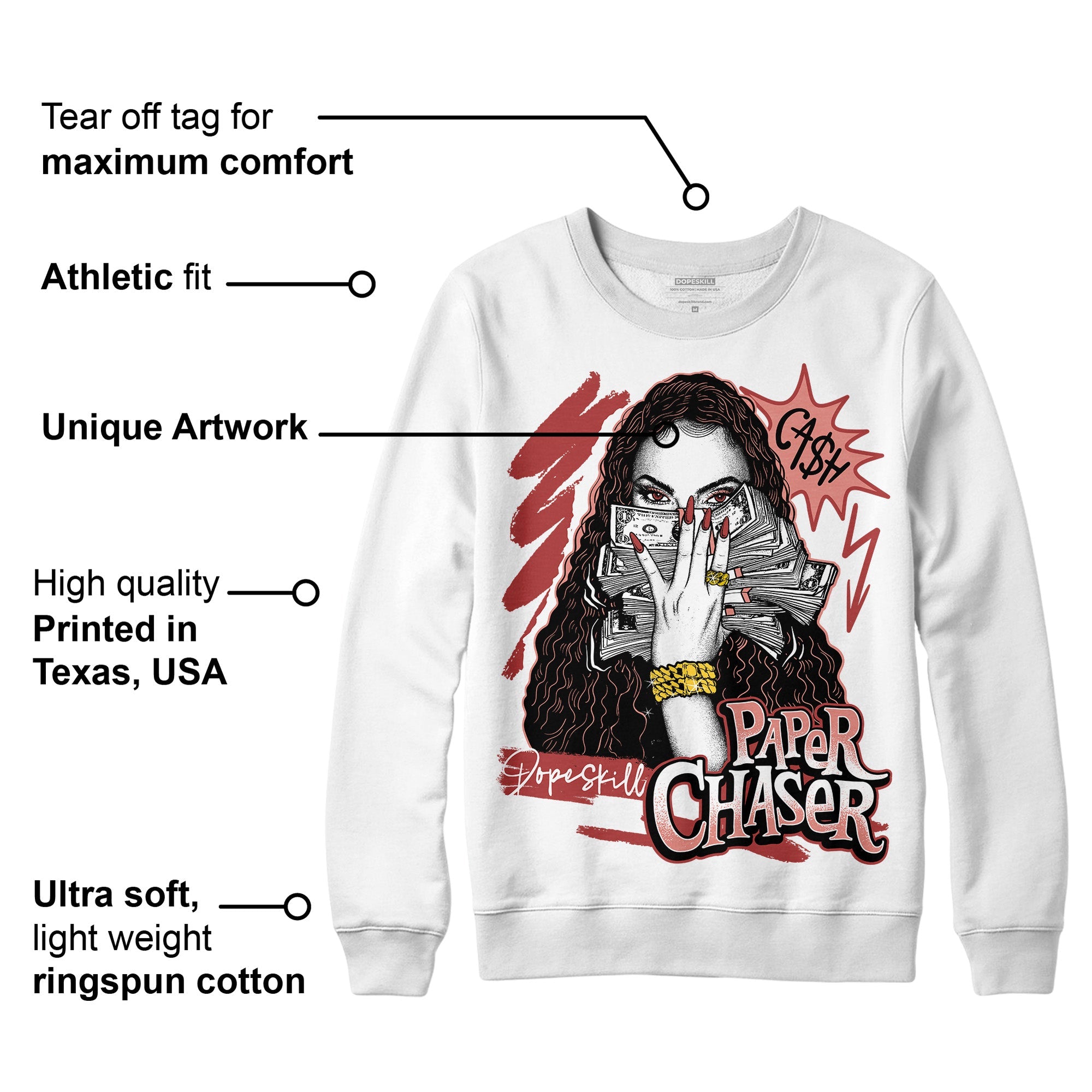 Dune Red 13s superstreetwear Sweatshirt NPC Graphic