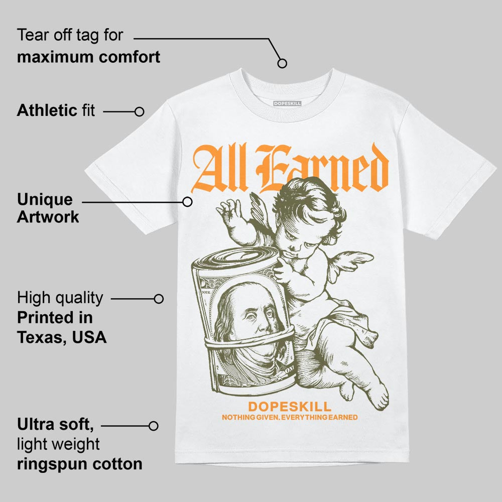 Olive Collection superstreetwear T-Shirt All Earned Graphic