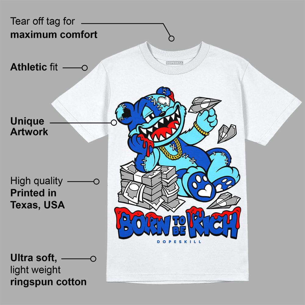 SB Dunk Argon superstreetwear T-Shirt Born To Be Rich Graphic