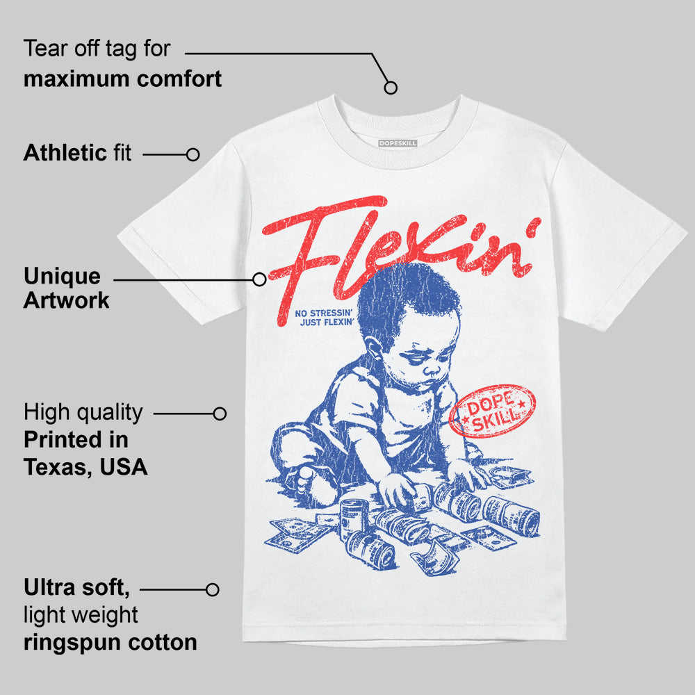 Royal Blue Collection superstreetwear T-Shirt Flexin' Graphic