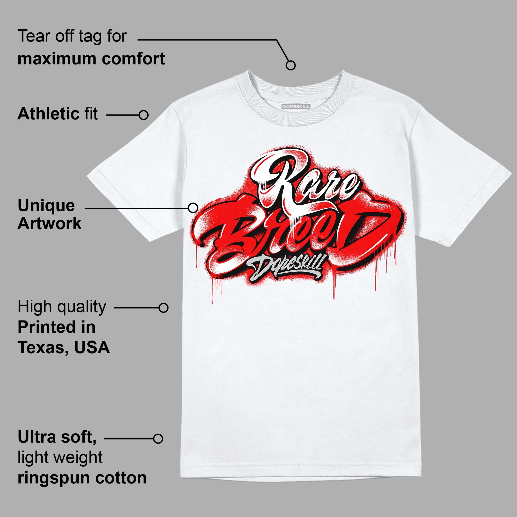Cherry 12s superstreetwear T-Shirt Rare Breed Type Graphic