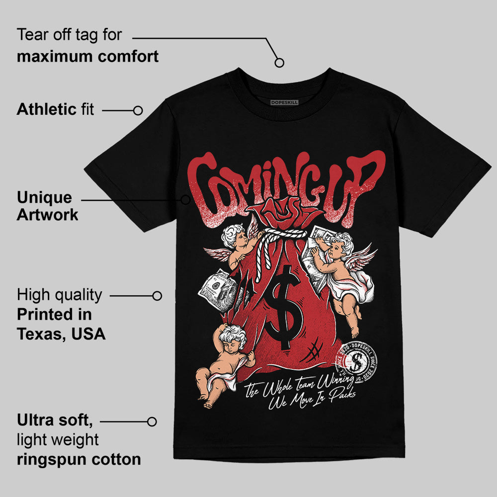 Flu Game 12s superstreetwear T-Shirt Money Bag Coming Up Graphic