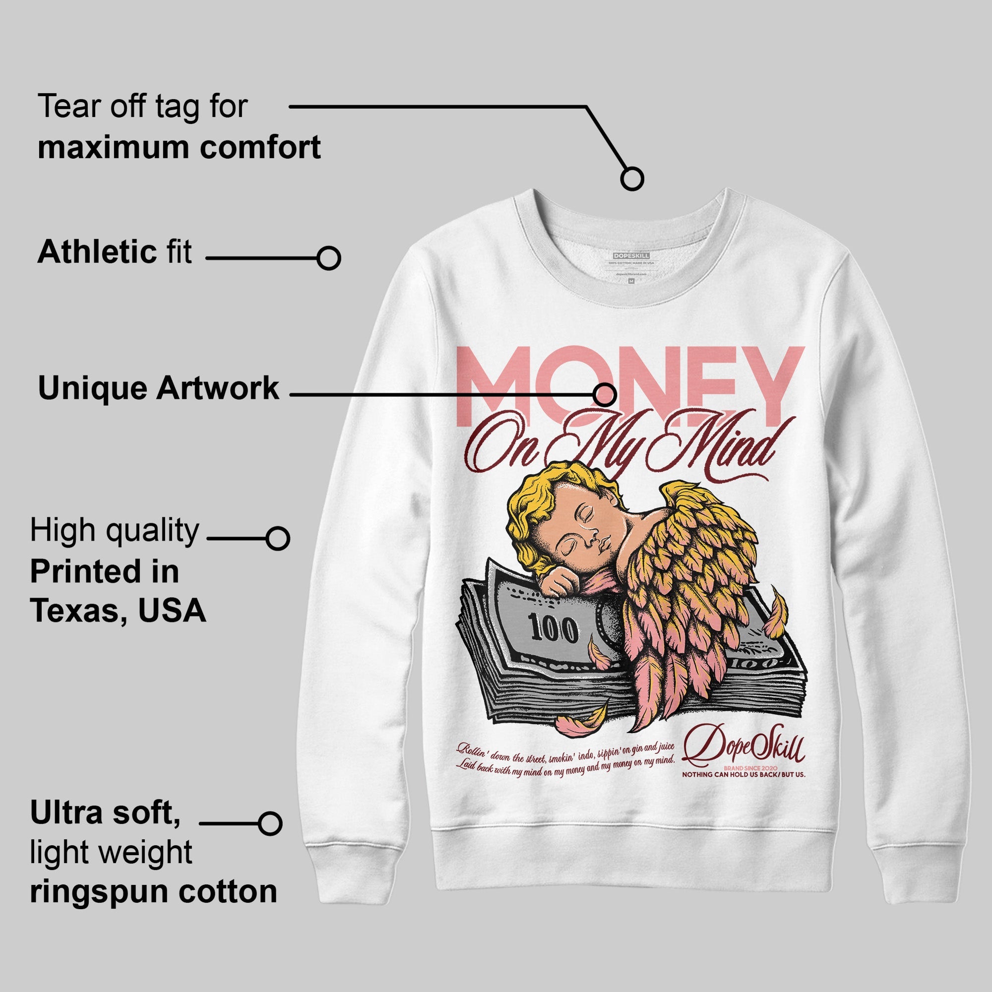 VALENTINE'S Day 3s superstreetwear Sweatshirt MOMM Graphic
