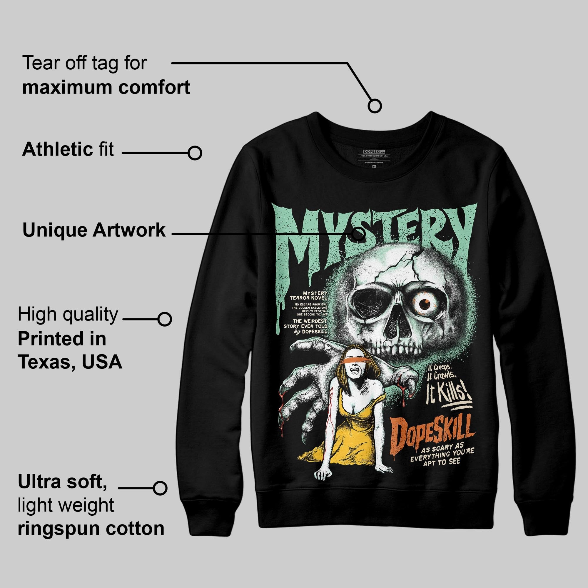 SB Dunk ¡°Rodeo¡± superstreetwear Sweatshirt Mystery Ghostly Grasp Graphic