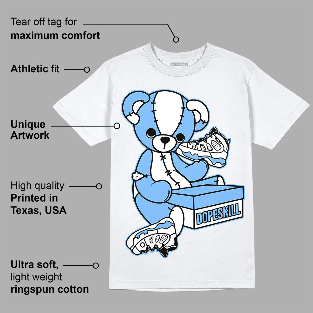 Powder Blue 9s superstreetwear T-Shirt Sneakerhead BEAR Graphic