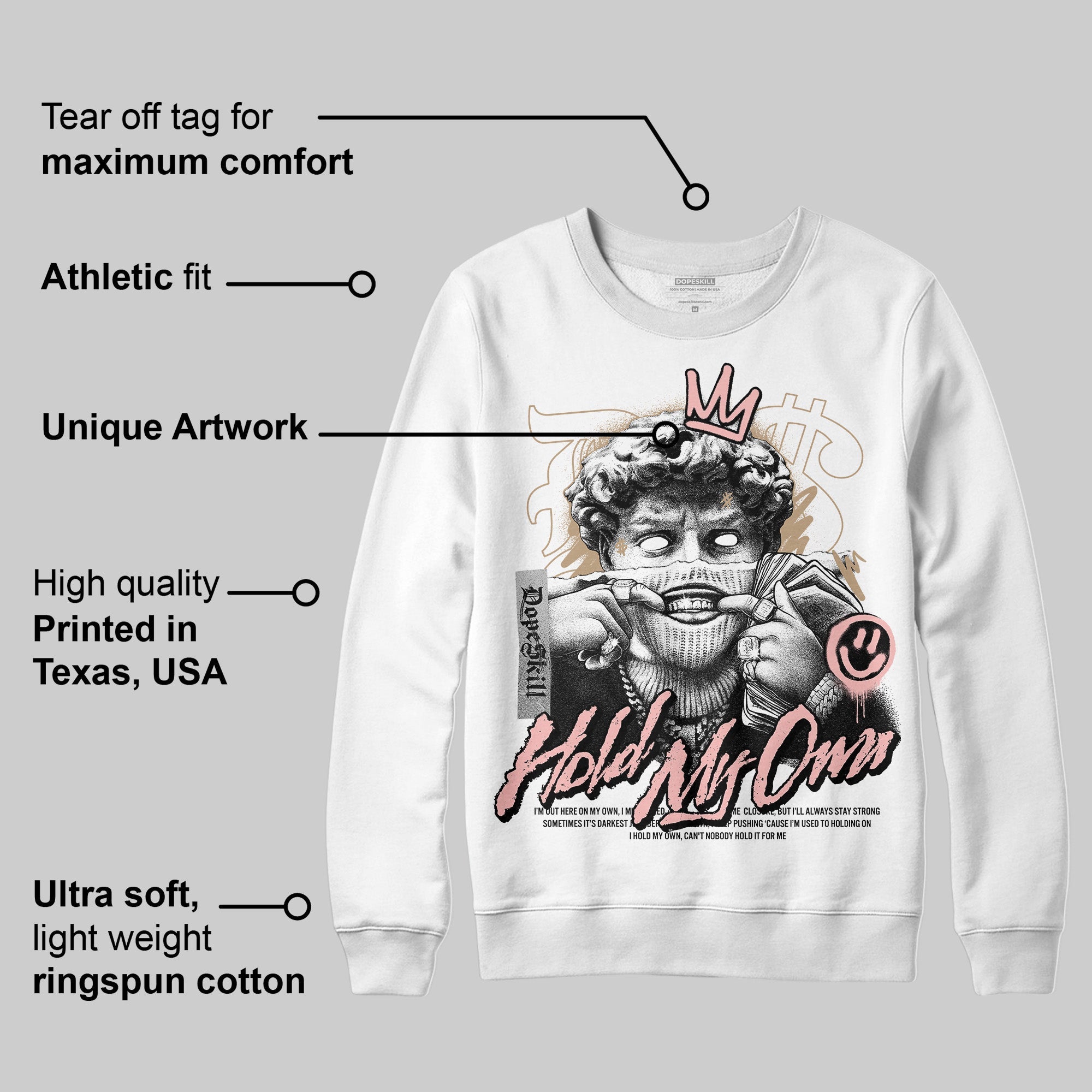 AIR FORCE 1 LINEN superstreetwear Sweatshirt In My Way Graphic