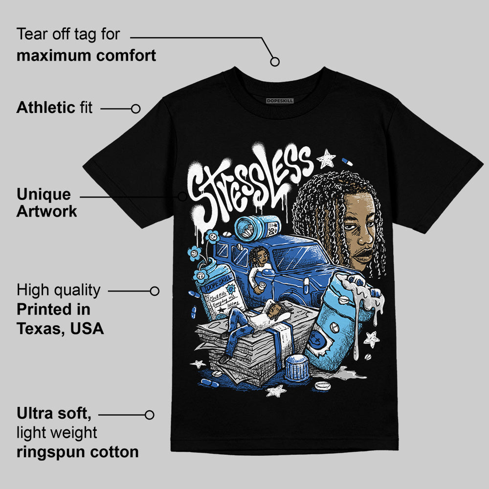 Blueberry 12s superstreetwear T-Shirt Stressless Graphic