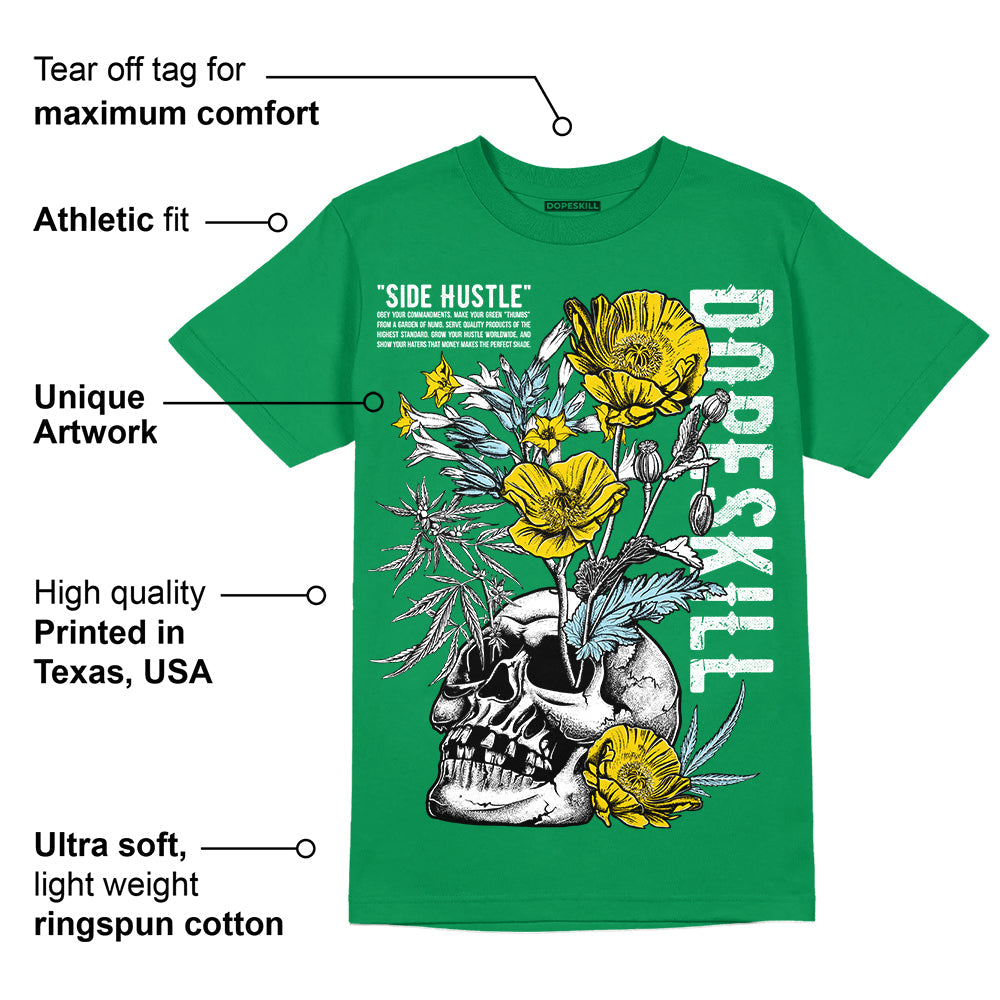 Lucky Green 5s superstreetwear Green T-shirt Side Hustle Graphic