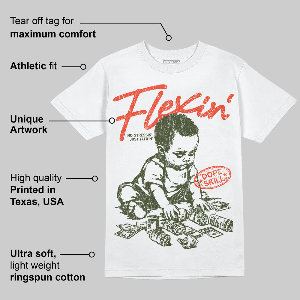 Olive Collection superstreetwear T-Shirt Flexin' Graphic